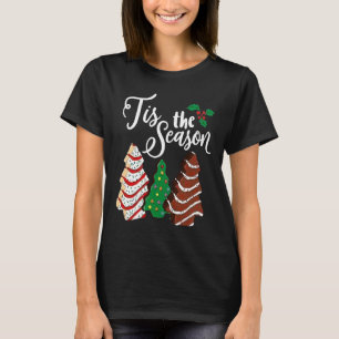 Little Dies ist die Jahreszeit Weihnachtsbaum Cake T-Shirt