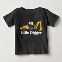 Little Digger - Baby Fine Jersey T - Shirt