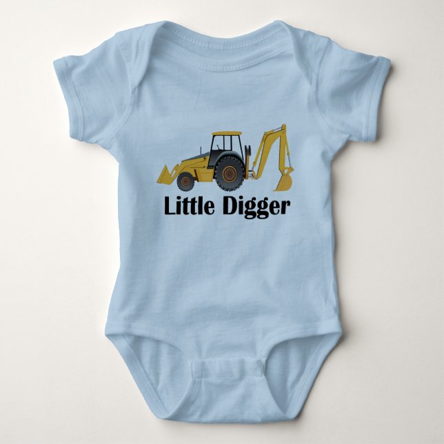 Little Digger - Baby Jersey Bodysuit Baby Strampler (Vorderseite)