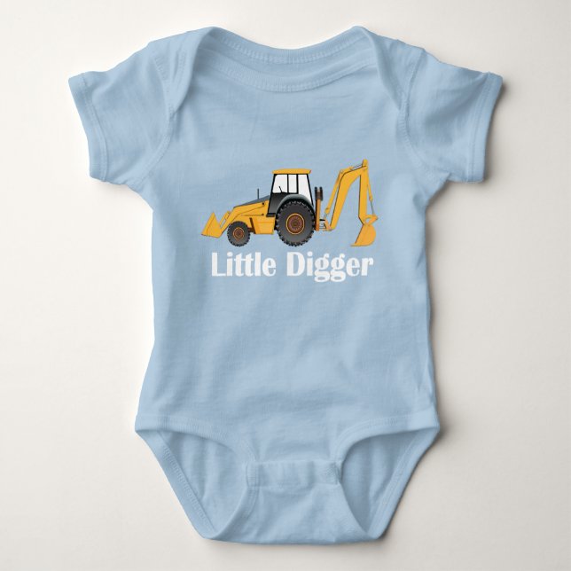 Little Digger - Baby Jersey Bodysuit Baby Strampler (Vorderseite)