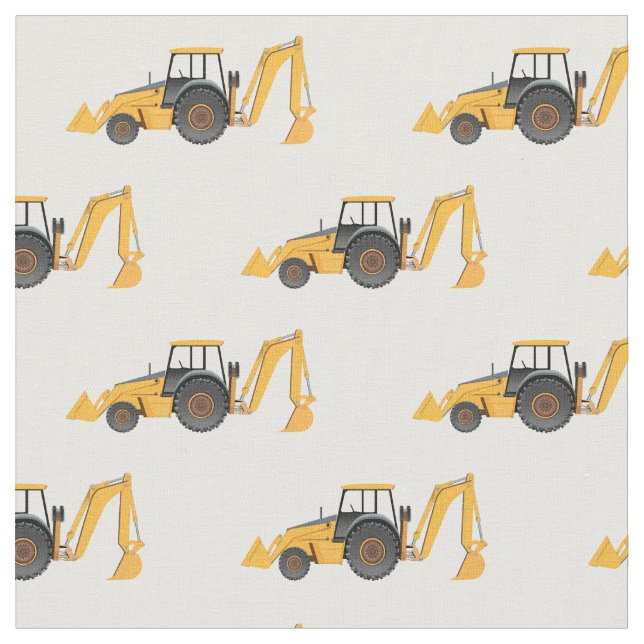 Little Digger - Custom Combed Cotton (56" Breite)  Stoff (Nahaufnahme)