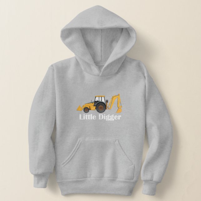 Little Digger - Kinderpullover Hoodie (Ablage )
