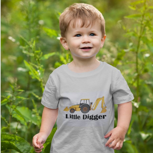 Little Digger - Kleinkind Fine Jersey T - Shirt  (Von Creator hochgeladen)