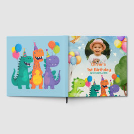 Little Dino 1st Birthday Gästebuch