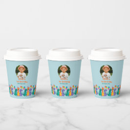 Little Dino 1st Birthday Paper cup Pappbecher