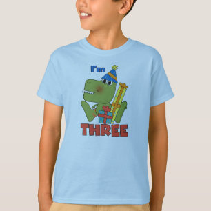 Little Dino 3. Geburtstag Tshirts und Geschenke