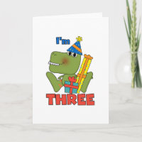 Little Dino 3. Geburtstag Tshirts und Geschenke