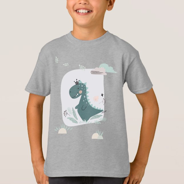 Little Dino Delight T-Shirt (Vorderseite)
