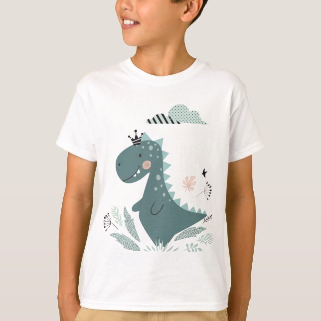 Little Dino Delight T-Shirt (Vorderseite)