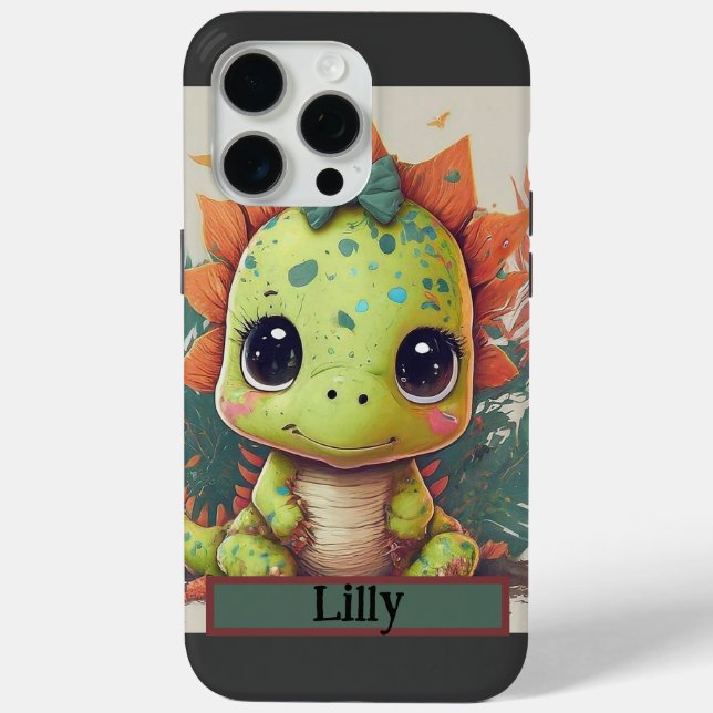 Little Dino Explorer: Mit Zuversicht reden! Case-Mate iPhone Hülle (Rückseite)