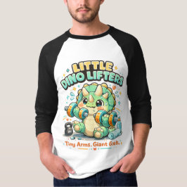 Little Dino Lifters 8KG | Kleine Arme, große Ziele T-Shirt