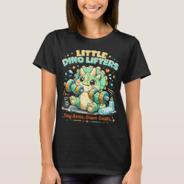 Little Dino Lifters 8KG | Kleine Arme, große Ziele T-Shirt