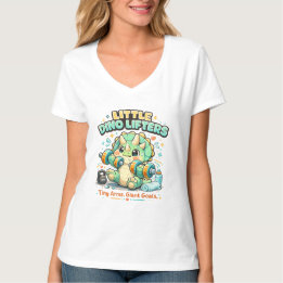 Little Dino Lifters 8KG | Kleine Arme, riesige Zie T-Shirt