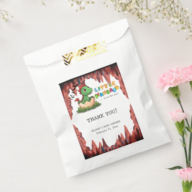 Little Dinosaur Is on the Way Geschenktütchen (Versiegelt)