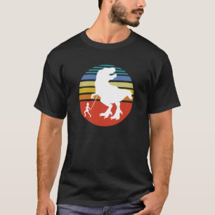 Little Dirl geht ihren Tyrannosaurus Rex T-Shirt