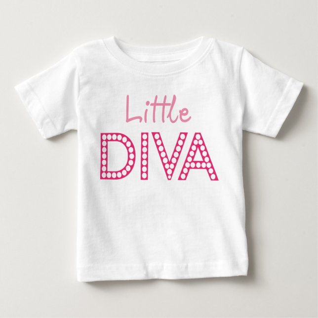Little Diva Baby T-shirt (Vorderseite)