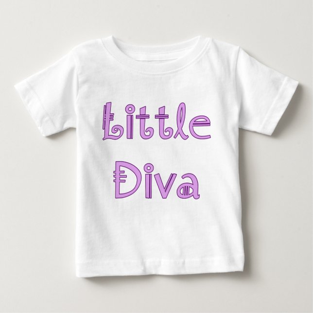 Little Diva Baby T-shirt (Vorderseite)