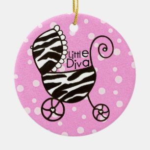 "Little Diva" zum Personalisieren - Ornament