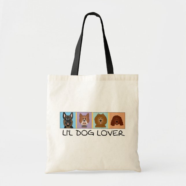 Little Dog Lover Tshirts und Geschenke Tragetasche (Vorne)