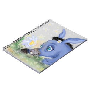 Little Donkey and Daisy - Niedlich Notizblock
