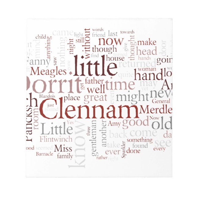 Little Dorrit Notizblock (Vorderseite)