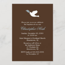 Little Dove Boy Christening and Taufe