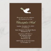 Little Dove Christening und Taufe