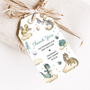 Little Dragon Baby Duwer Fevor Tags Geschenkanhänger