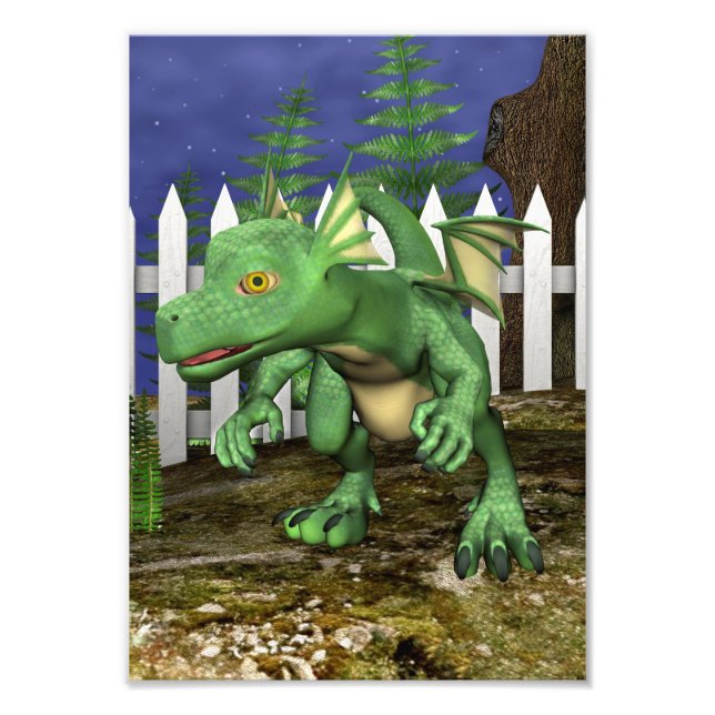 Little Dragon Fotodruck (Vorne)