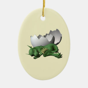Little Dragon Keramik Ornament