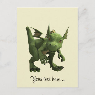 Little Dragon Postkarte