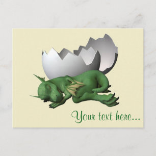 Little Dragon Postkarte