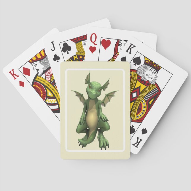 Little Dragon Spielkarten (Rückseite)