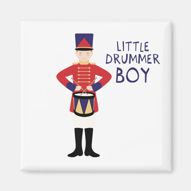 Little Drummer Boy Magnet (Vorne)