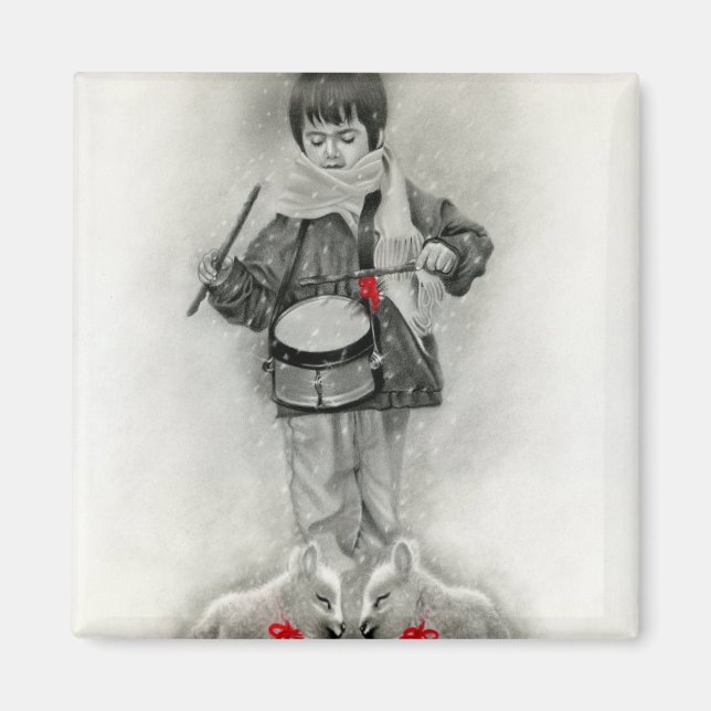 Little Drummer Boy Magnet (Vorne)