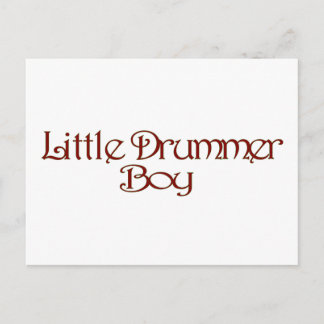 Little Drummer Boy Postkarte