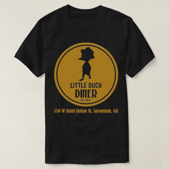 Little Duck Diner T-Shirt (Design vorne)