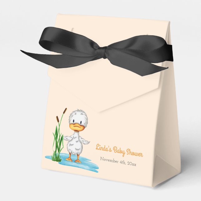Little Duck Geneutrales Baby Duck Party Geschenkschachtel (Vorderseite)