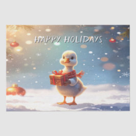 Little Duck Holiday Tissue Paper Seidenpapier
