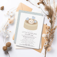 Little Dumpling Boy Baby Shower by Mail
