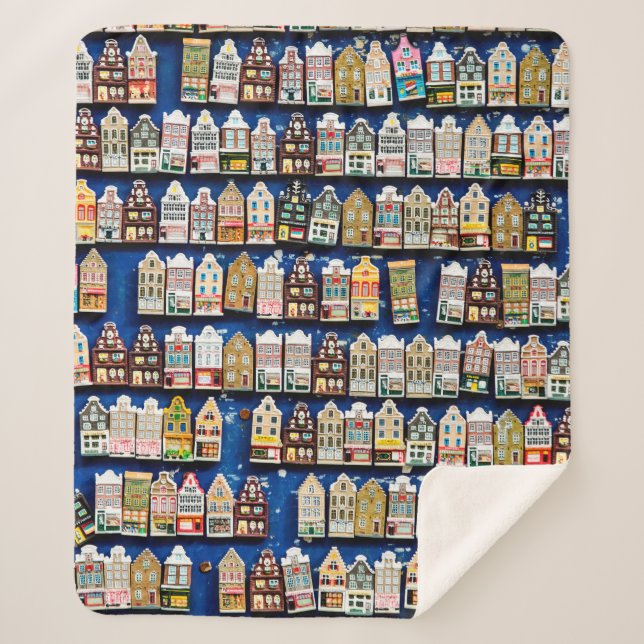 Little Dutch Erinnerungen und Ohrfeigen Sherpadecke (Vorderseite)