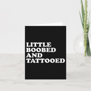 Little Ed and tattooed - Tattoo Karte