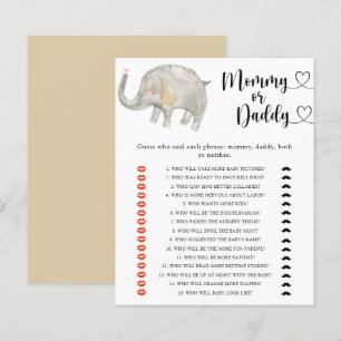 Little Elephant - Mama oder Papa Baby Duschgame
