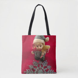 Little Elf Christmas Tote Bag