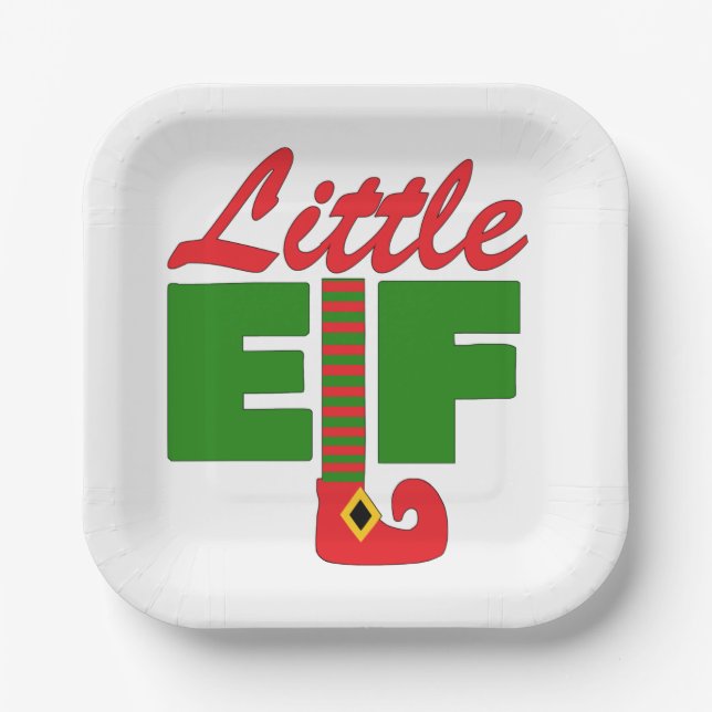 Little Elf Pappteller (Vorderseite)