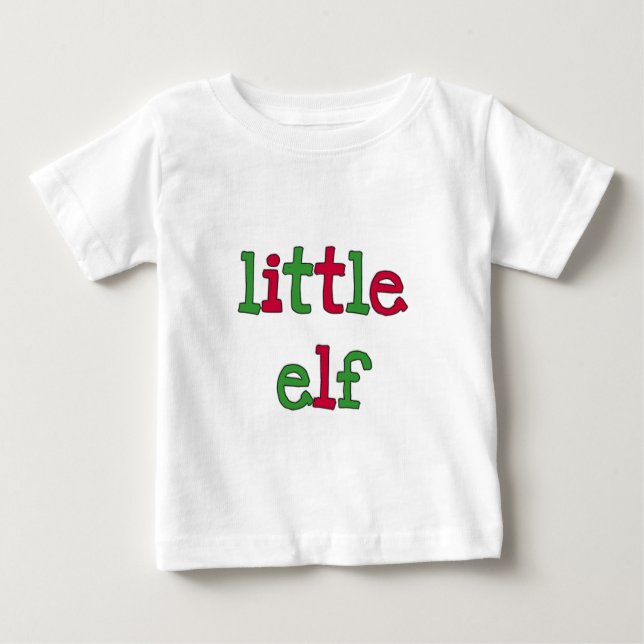Little Elf T - Shirt und Geschenke (Vorderseite)