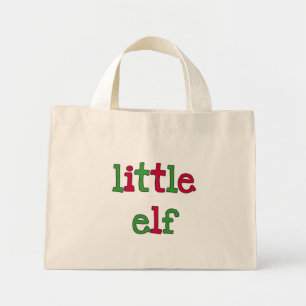 Little Elf T - Shirt und Geschenke Mini Stoffbeutel