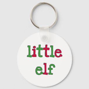 Little Elf T - Shirt und Geschenke Schlüsselanhänger