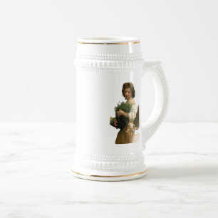 Little Esmeralda von William-Adolphe Bouguereau Bierglas