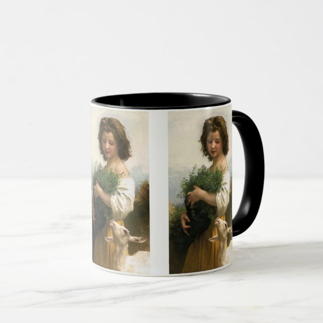 Little Esmeralda von William-Adolphe Bouguereau Tasse (VorderseiteRechts)